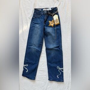Kids Denim Jeans with Star Patch